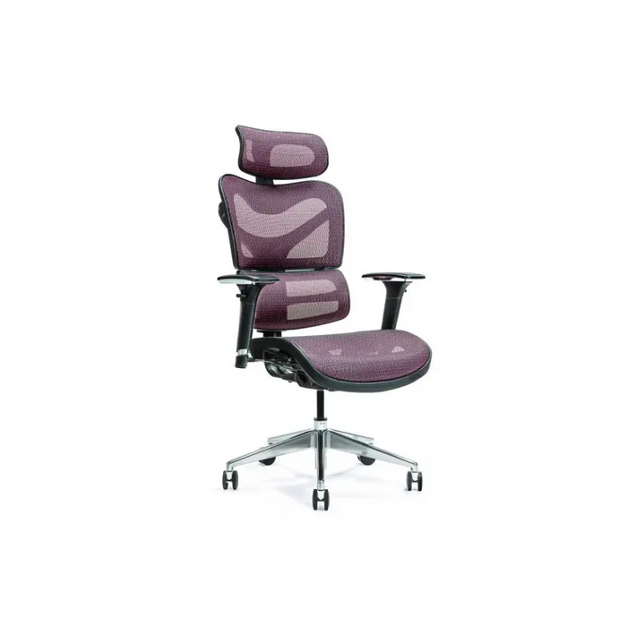 Ergonomic office chair ERGO 600 plum - Office armchairsFOE-BIU<<<ArmchairsFOE<<<ActionPL