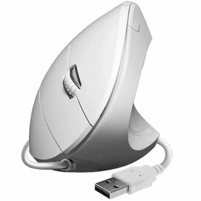 Ergonomic Optical Mouse Subblim SUBMO-EDGVU02 White (1 Unit) - Електроника Периферни и резервни части<<<Компютри|