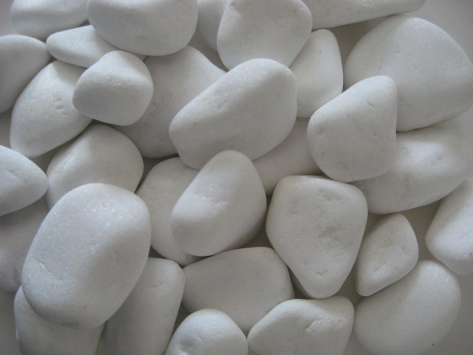 WHITE MARBLE 40-60MM 25KG
