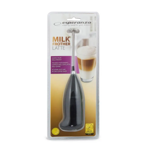 Esperanza EKF001K Manual milk frother latte Black - Milk frothersAGD-SDM<<<Home Appliance - ProductsAGD<<<ActionPL