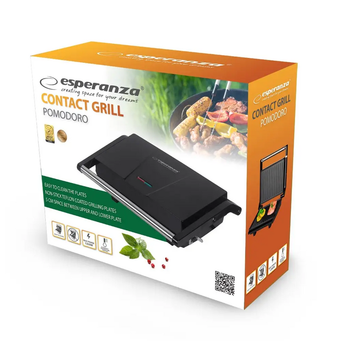 Esperanza EKG014 Contact grill 1200W - Electric grillsAGD-GRE<<<Home Appliance - ProductsAGD<<<ActionPL