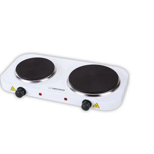 Esperanza EKH007W hob White Countertop Sealed plate 2 zone(s) - CookersAGD-KTU<<<Home Appliance - ProductsAGD<<<ActionPL