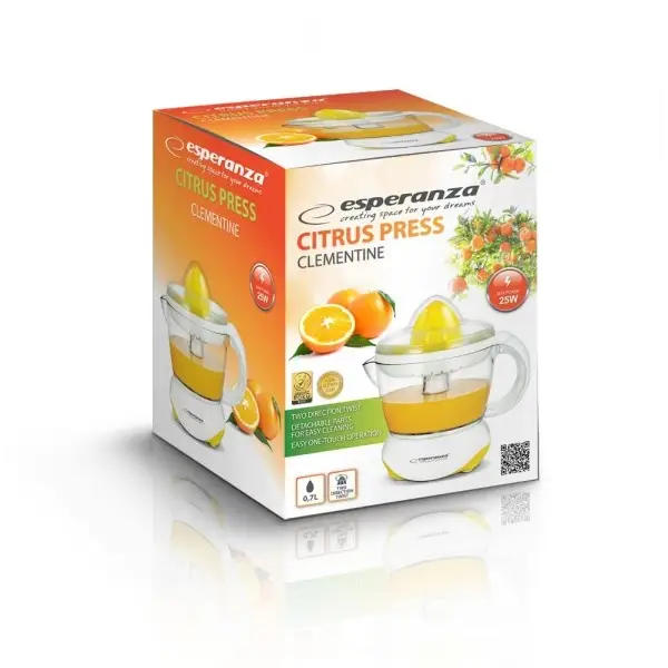 Esperanza EKJ001Y electric citrus press - Citrus juicersAGD-WYC<<<Home Appliance - ProductsAGD<<<ActionPL
