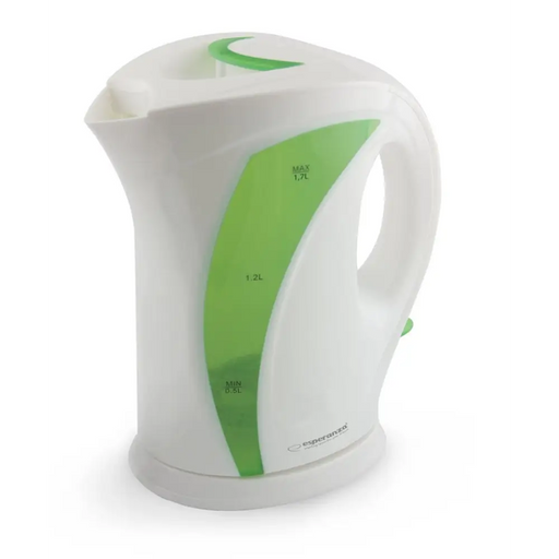 Esperanza EKK018G Electric kettle 1.7 L White / Green - Electric kettlesAGD-CZE<<<Home Appliance