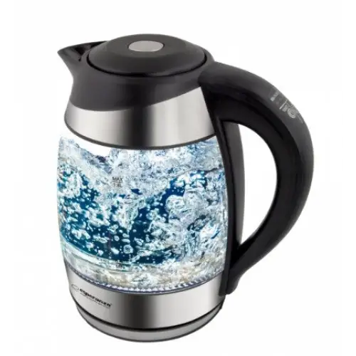 Esperanza EKK026 electric kettle 1.7 L 2200 W Black Transparent - Electric kettlesAGD-CZE<<<Home Appliance