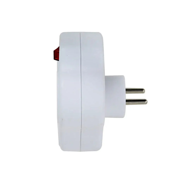 Esperanza ELK304W Electrical Splitter 3 sockets switch White - Jacks plugsKWT-WTY<<<Cables jacks and plugsKWT<<<ActionPL