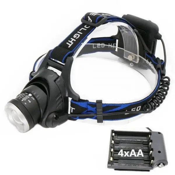 Esperanza EOT005 flashlight Black Blue Headband flashlight LED - FlashlightsOSW-LAT<<<LightingOSW<<<ActionPL