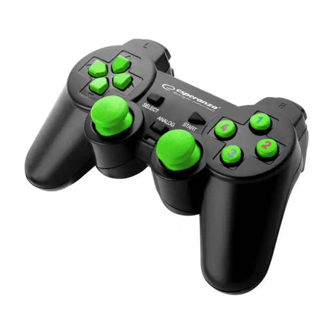 Esperanza Joystick Warrior Green - Джойстици и волани<<<Компютърна периферия<<<MediaTrade