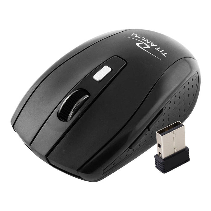 Wireless Mouse Titanum TM105K SNAPPER Black