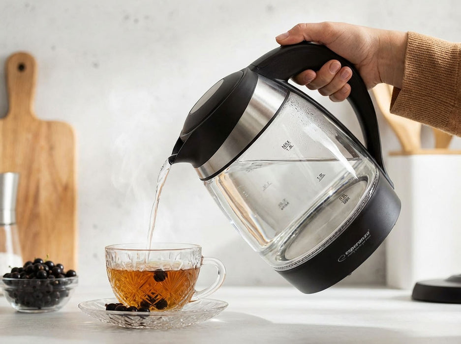 Esperanza EKK009 electric kettle 1.8 L Black, Multicolor 2200 W