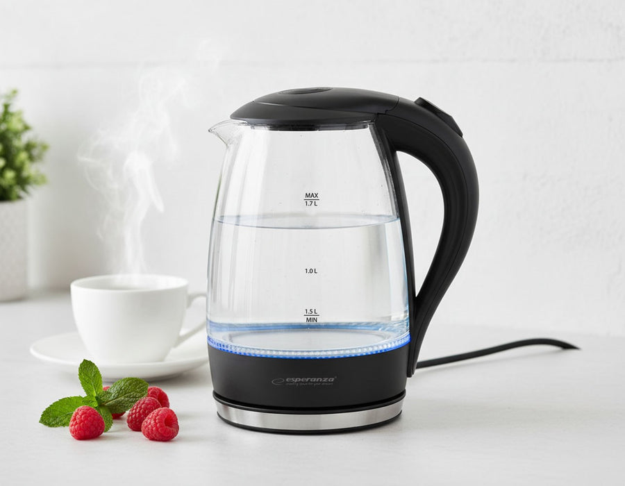 Esperanza EKK011K Electric kettle 1.7 L Black, Multicolor 2200 W