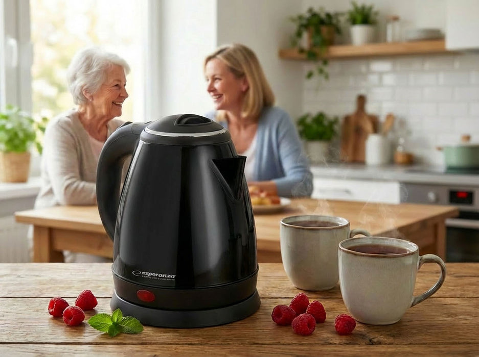 Esperanza EKK128K Electric kettle 1 L Black 1350W