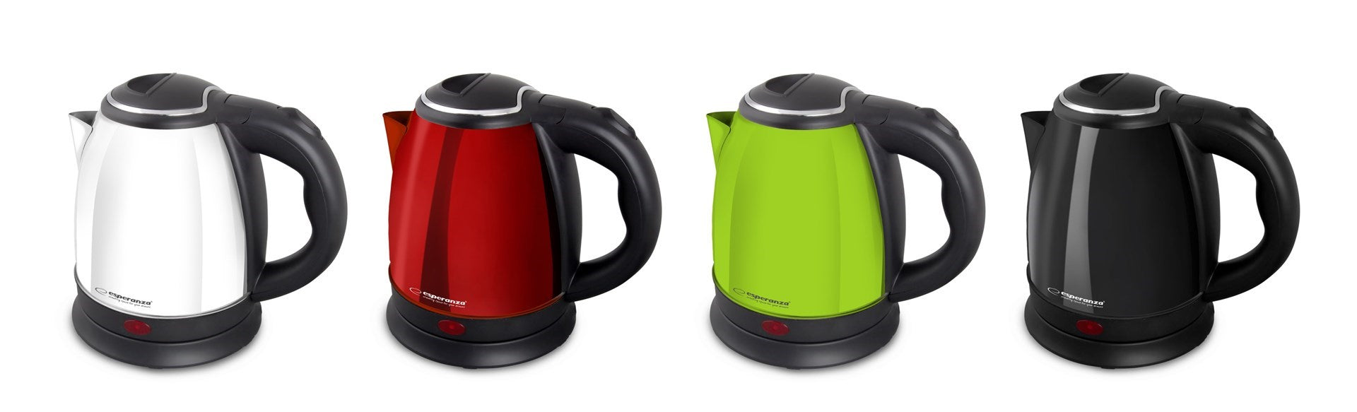 Esperanza EKK128R electric kettle Parana 1 L Black,Red 1350 W