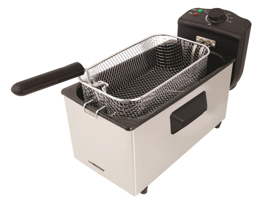 Esperanza EKG010 Deep Fryer 3 L, 2000W Inox