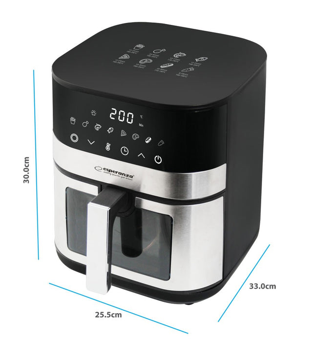 Esperanza EKA003 Non-fat fryer 5L, 1400W Inox