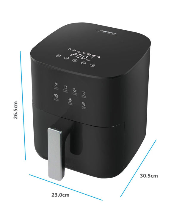 Esperanza EKA002 Fat-free fryer 3.5L 1350W Black