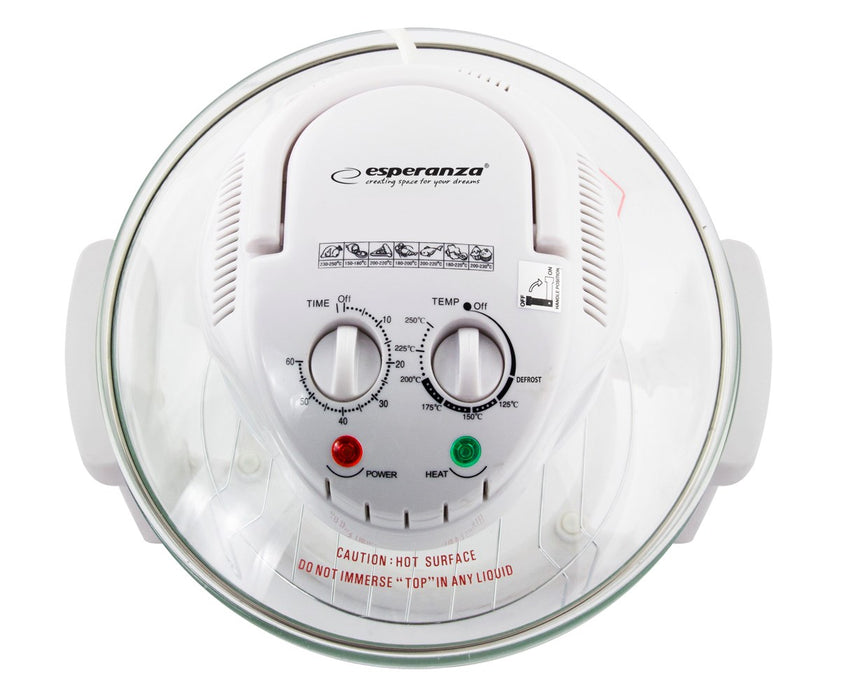 Esperanza EKO003 Combination halogen 12 L 1400 W Transparent, white