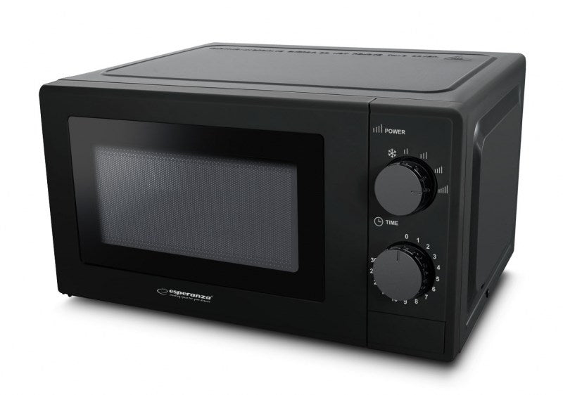 Esperanza ESTOFADO Black Solo microwave Countertop 20 L 700 W
