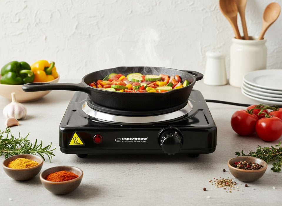 Esperanza EKH003K Black electric stove