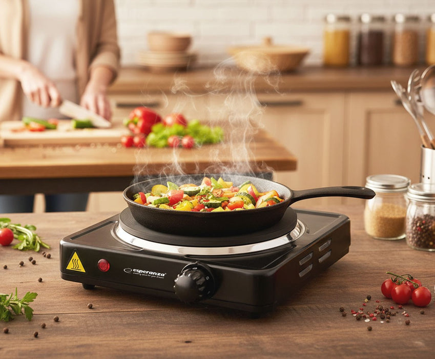 Esperanza EKH003K Black electric stove