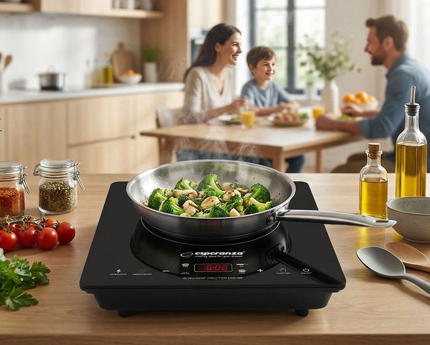 Esperanza EKH009 hob Black Countertop 28 cm Zone induction hob 1 zone(s)