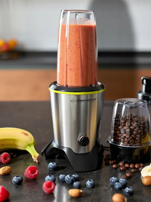 Esperanza EKM028 blender Tabletop blender 1000 W Black, Stainless steel