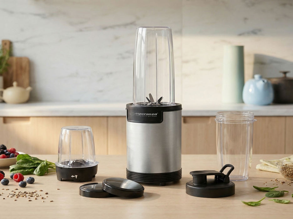 Esperanza EKM030 Nutri blender / Personal blender 9in1 900W Silver