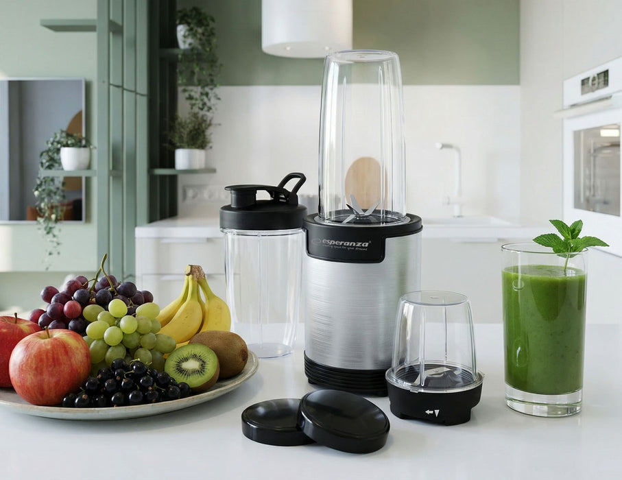 Esperanza EKM030 Nutri blender / Personal blender 9in1 900W Silver