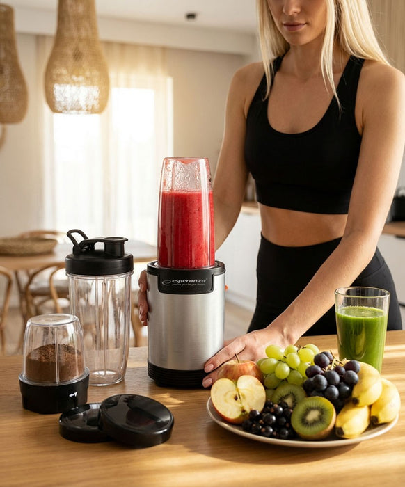 Esperanza EKM030 Nutri blender / Personal blender 9in1 900W Silver