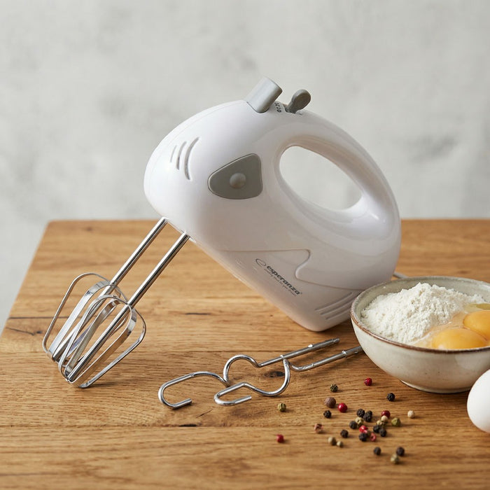 Esperanza EKM007WE mixer Hand mixer Gray, White 150 W