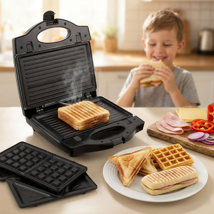 Esperanza EKT005 sandwich maker 700 W Black, Gray