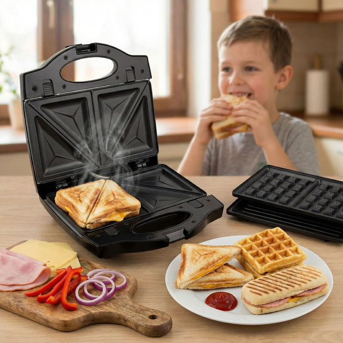 Esperanza EKT005 sandwich maker 700 W Black, Gray