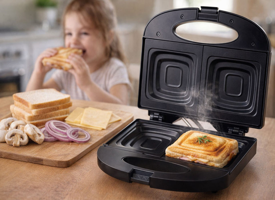 TITANUM TKT005K sandwich maker 700 W Black