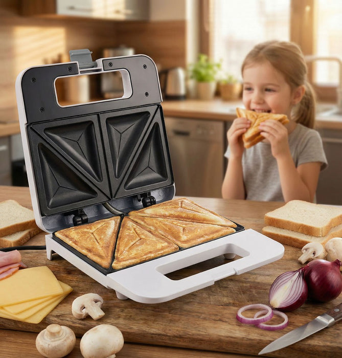 Esperanza EKT010W Sandwich toaster 1000W White