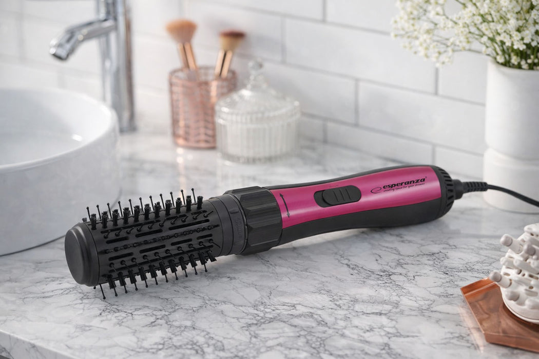 Esperanza EBL008 hair styling tool Hot air brush Black,Red 1.8 m 1000 W