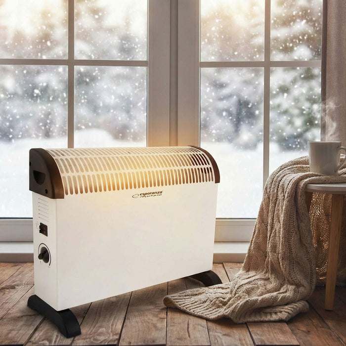 Esperanza EHH008 electric space heater Indoor White 2000 W Convector electric space heater