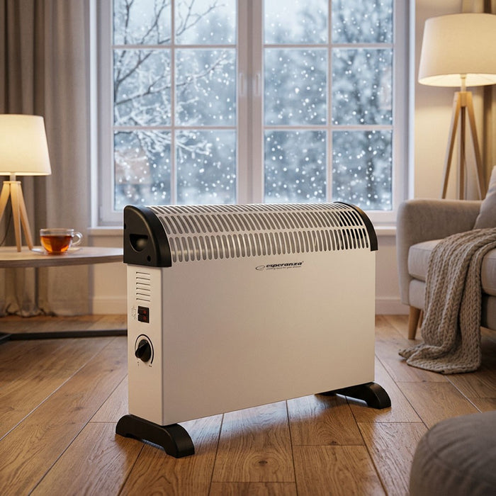 Esperanza EHH008 electric space heater Indoor White 2000 W Convector electric space heater