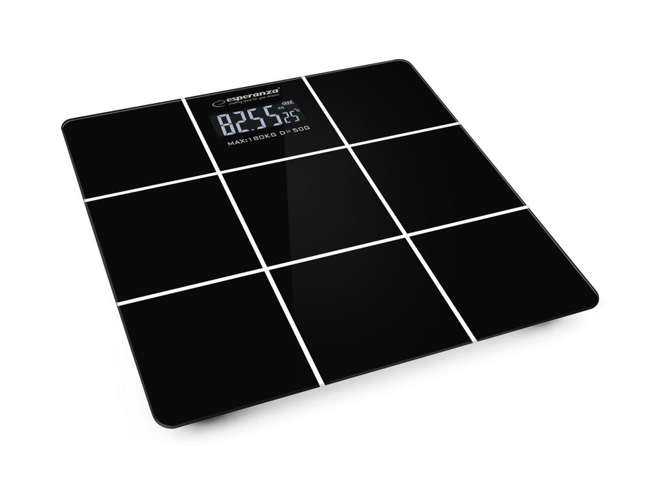 Esperanza EBS004 personal scale Rectangle Black Electronic personal scale