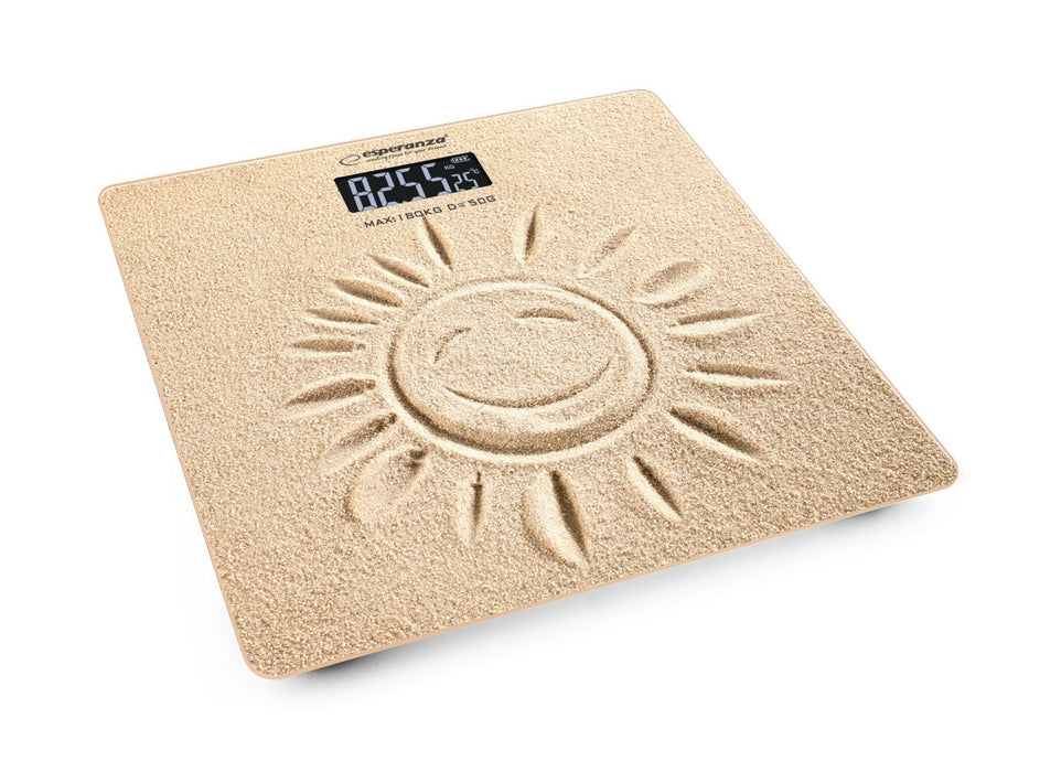Esperanza EBS006 personal scale Electronic personal scale Square Beige