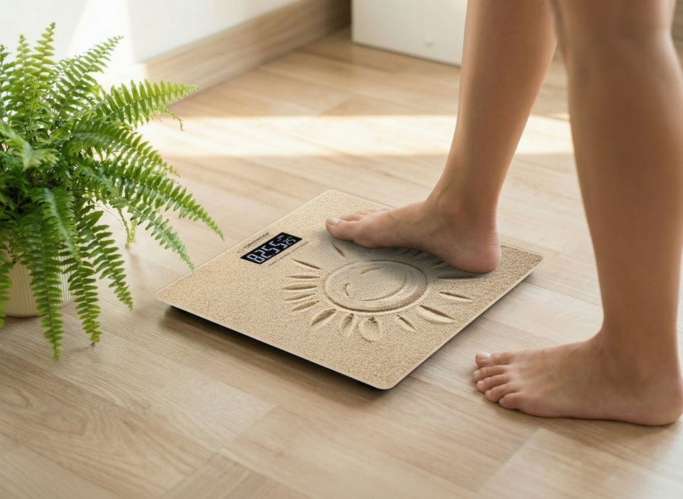 Esperanza EBS006 personal scale Electronic personal scale Square Beige