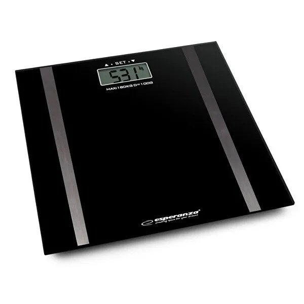 Esperanza EBS018K personal scale Rectangle Black Electronic personal scale