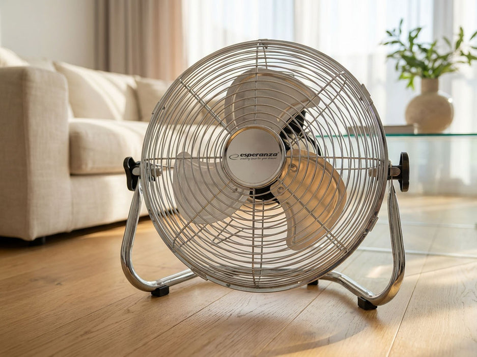 Esperanza EHF005 Scirocco Circulating Fan 12'', chrom