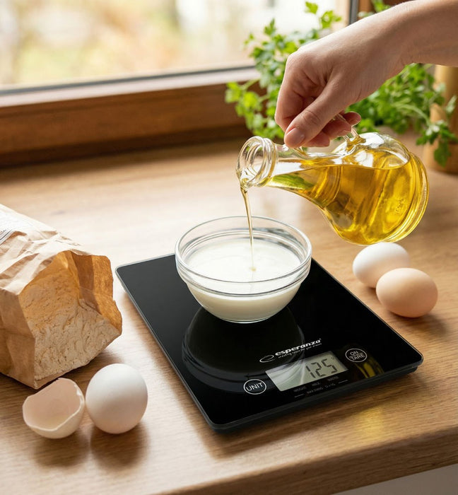 Esperanza EKS002K Electronic kitchen scale Black Tabletop Rectangle