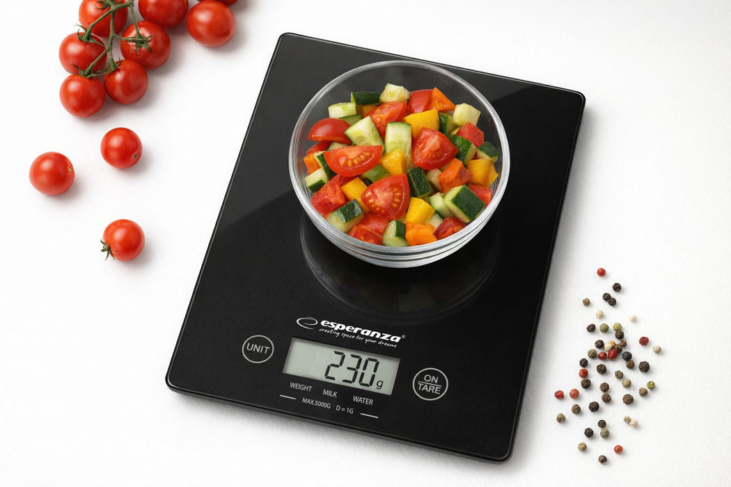 Esperanza EKS002K Electronic kitchen scale Black Tabletop Rectangle