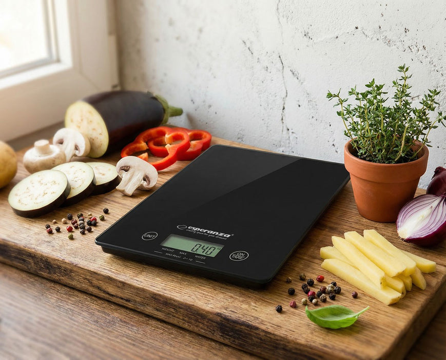 Esperanza EKS002K Electronic kitchen scale Black Tabletop Rectangle