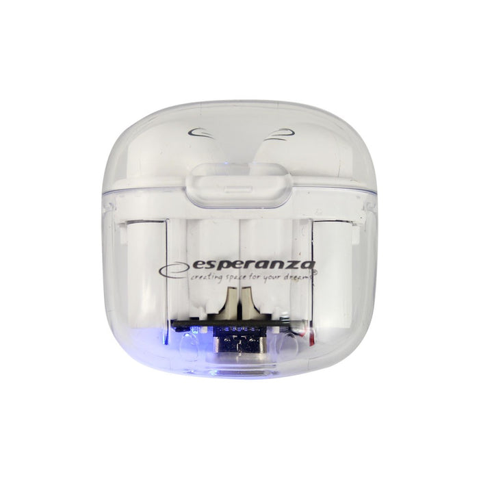 Esperanza EH237W Bluetooth In-Ear Headphone TWS White