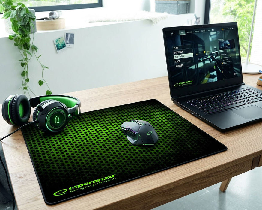 Esperanza EGP101G mouse pad Gaming mouse pad Black