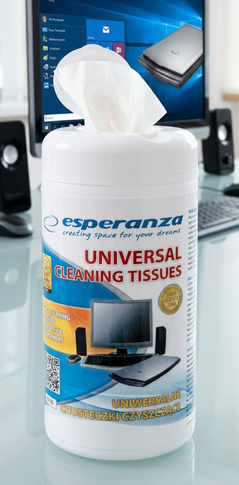 Esperanza ES105 Universal cleaning wipes - 100 items