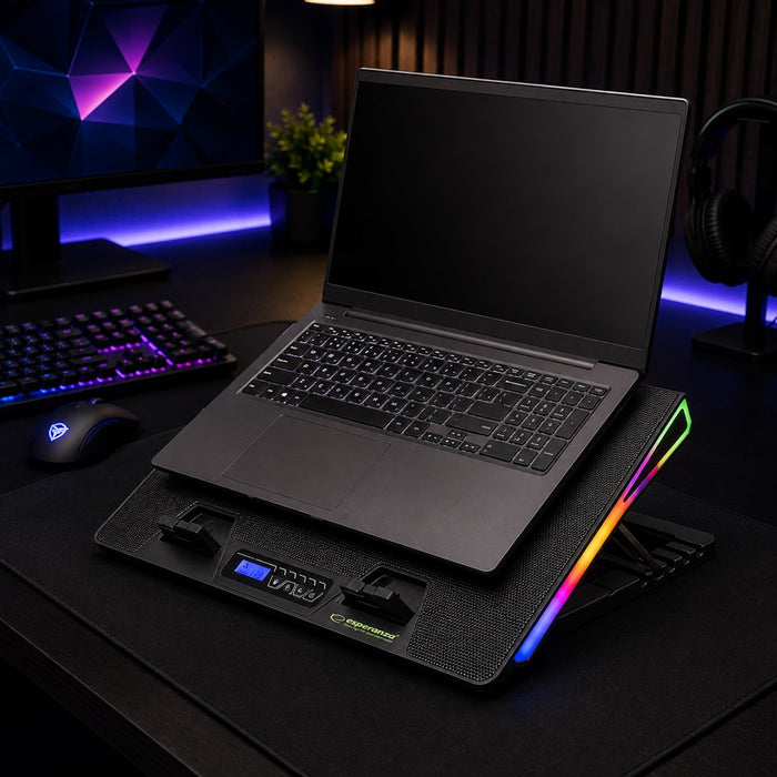 Esperanza ALIZE cooling pad with RGB lighting