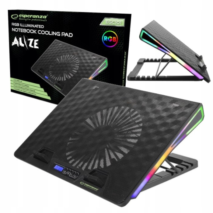 Esperanza ALIZE cooling pad with RGB lighting